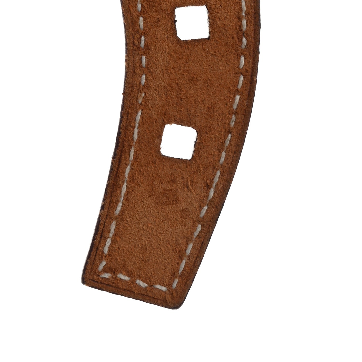 Hermes Barenia Paddock Horseshoe Bag Charm Fauve 4 of 5