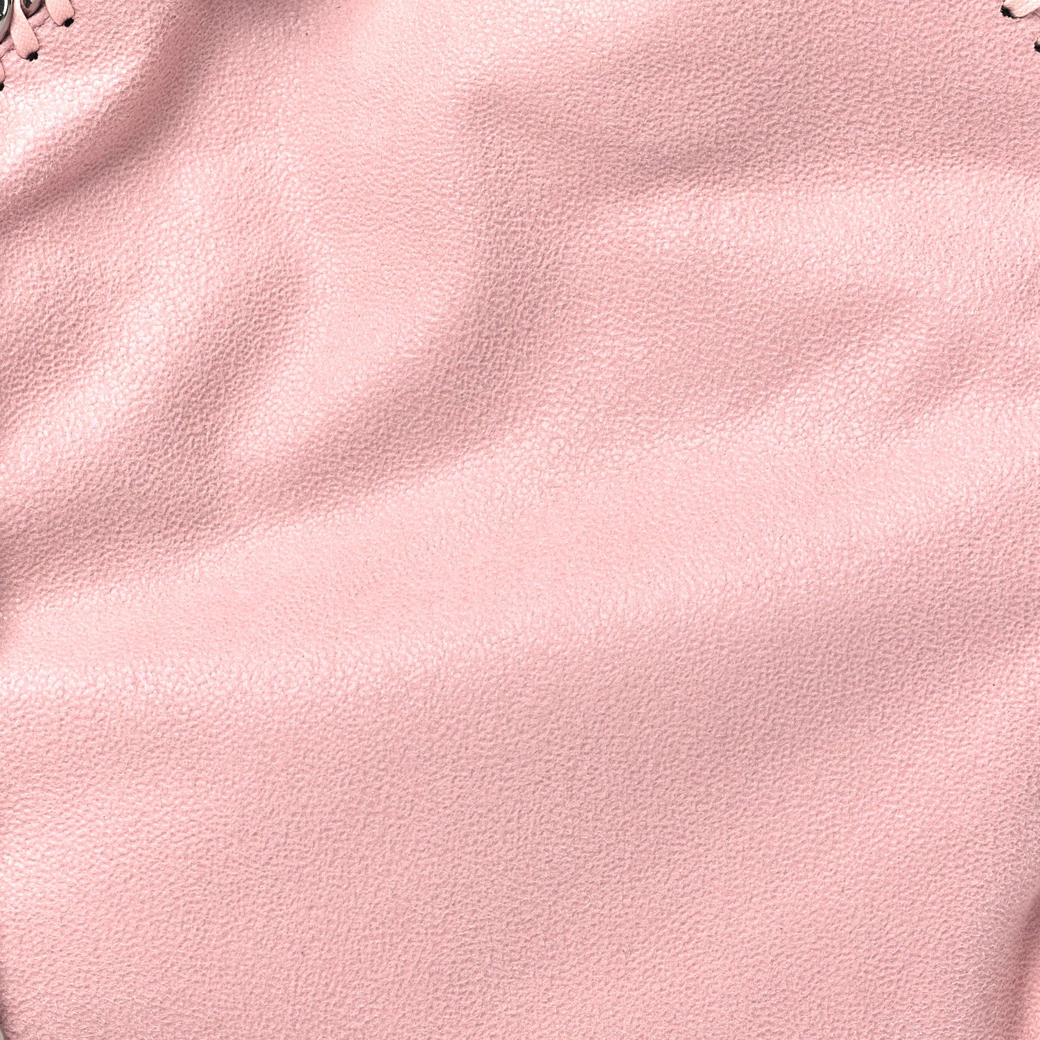Stella McCartney Shaggy Deer Mini Falabella Fold Over Tote Pink 7 of 9