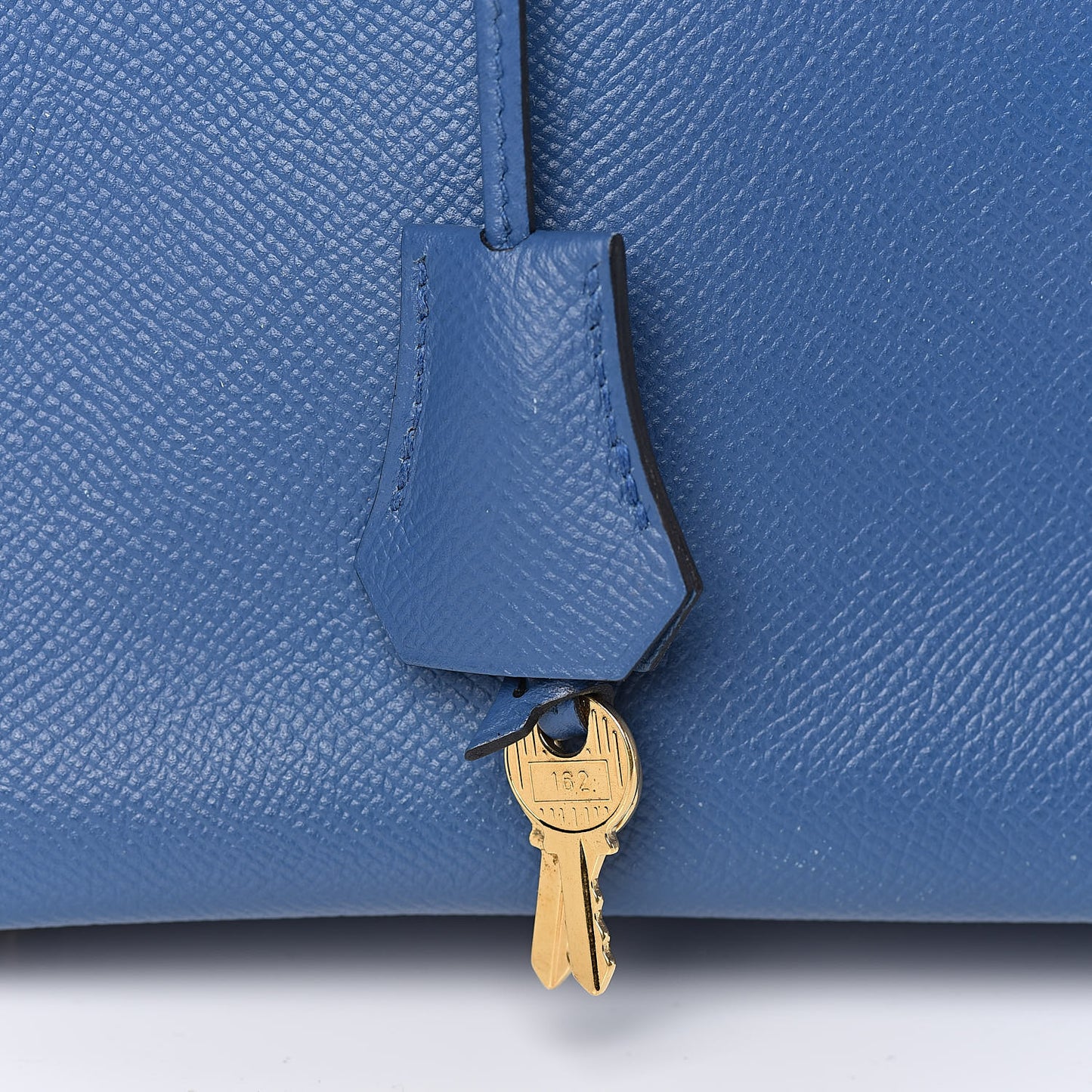 Epsom Birkin 30 Bleu