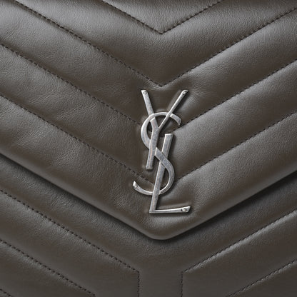 Saint Laurent Calfskin Y Quilted Monogram Medium Loulou Chain Satchel Faggio 9 of 9