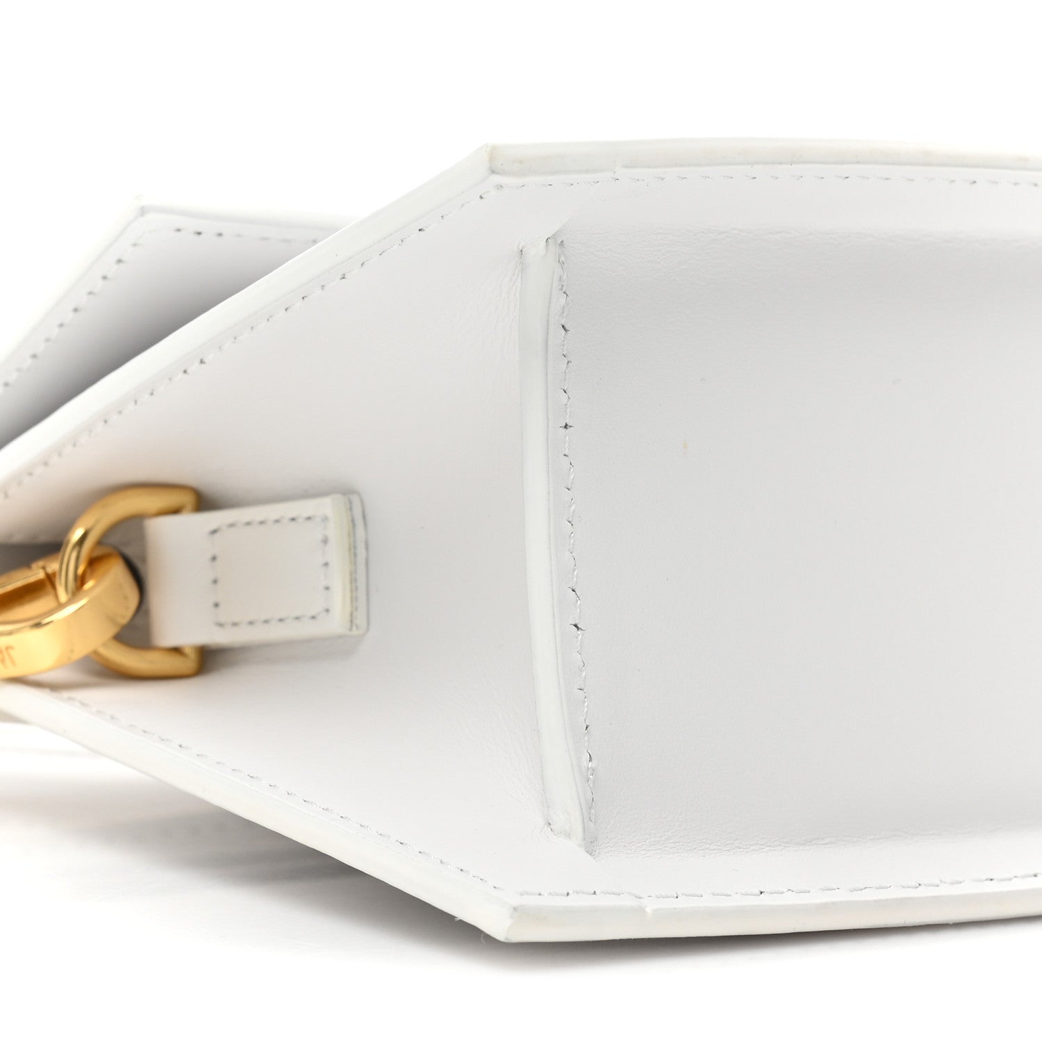 Jacquemus Smooth Calfskin Le Chiquito Moyen White 8 of 13