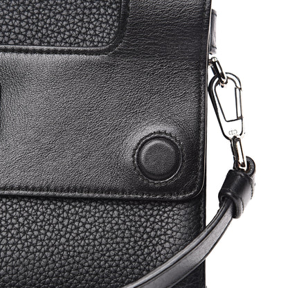Christian Dior Grained Calfskin Mini Diorever Flap Black 11 of 13