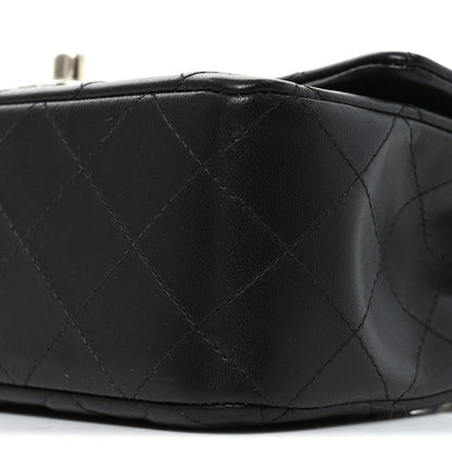 Chanel Lambskin Quilted Mini Rectangular Flap Black 10 of 11