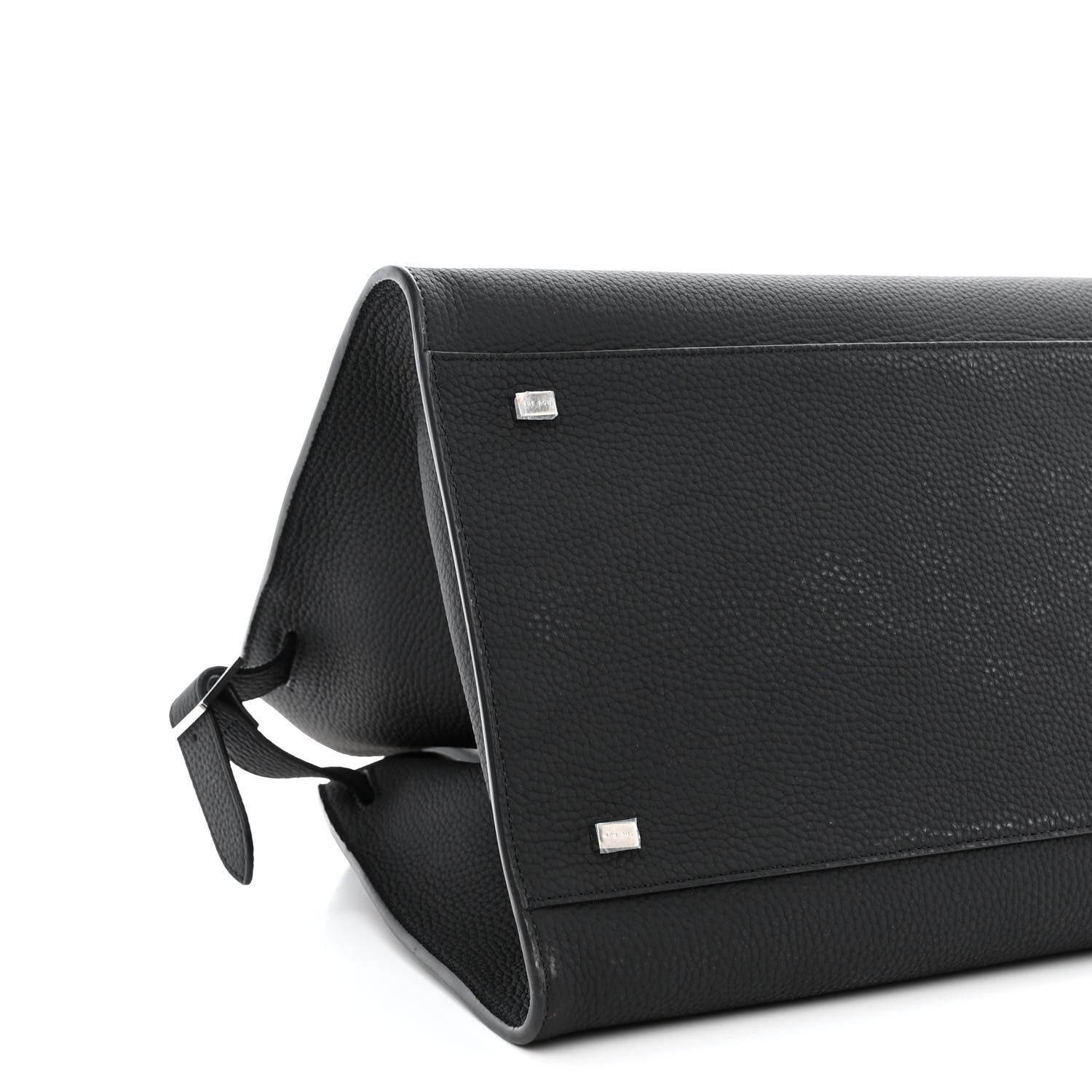 The Row Matte Grained Calfskin Soft Margaux 15 Black 8 of 9