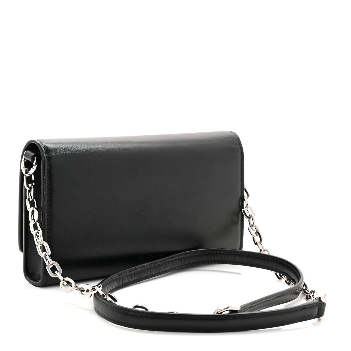 Box Calfskin 4G Wallet on Chain Black