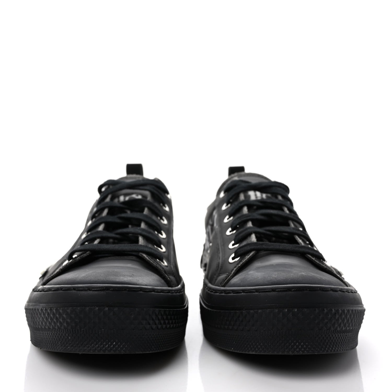 Christian Dior Technical Canvas Oblique B23 Low Top Sneakers 39 Black 2 of 8