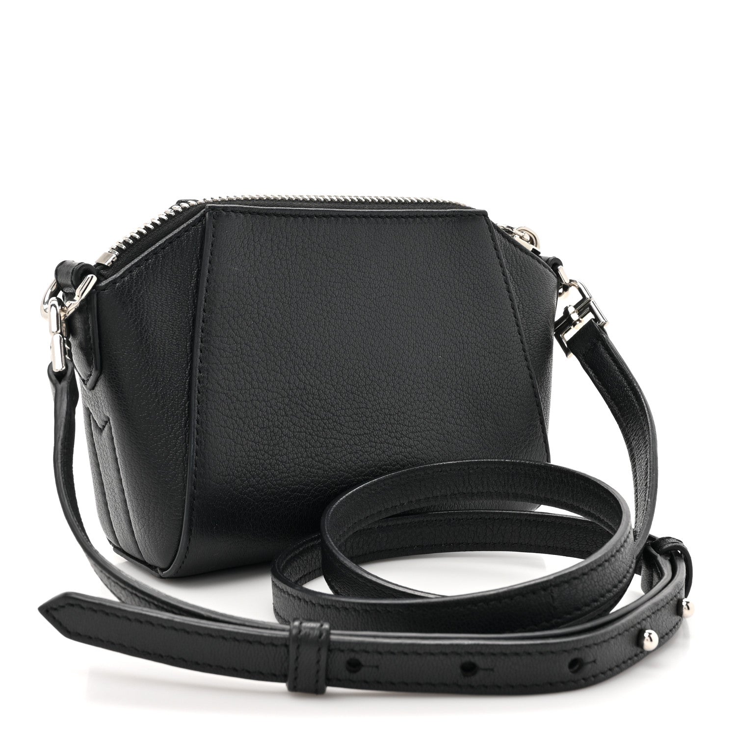 Givenchy Sugar Goatskin Nano Antigona Black 4 of 10