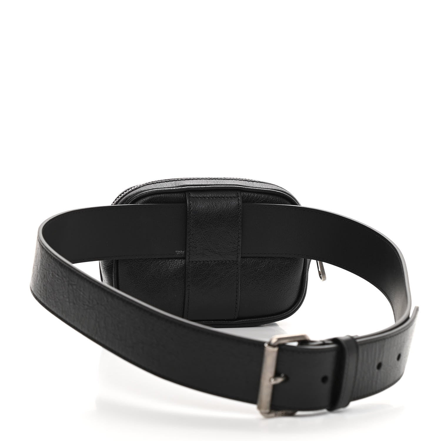 Gucci Fluffy Calfskin Mini Morpheus Belt Bag 90 36 Black 3 of 12