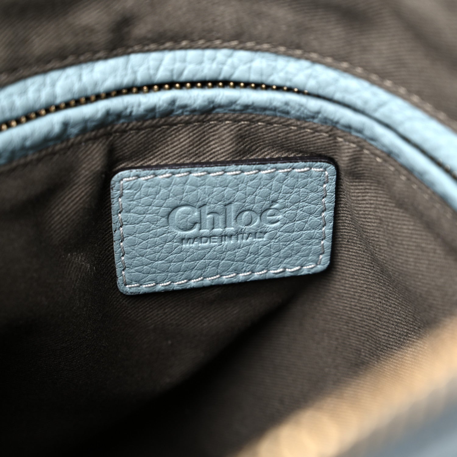 Chloe Calfskin Small Marcie Satchel Faded Blue 5 of 10
