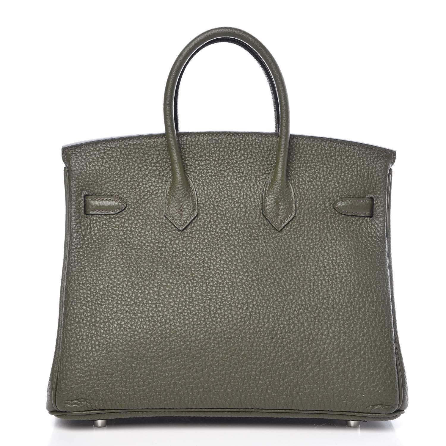 Hermes Togo Birkin 25 Vert Olive 4 of 38