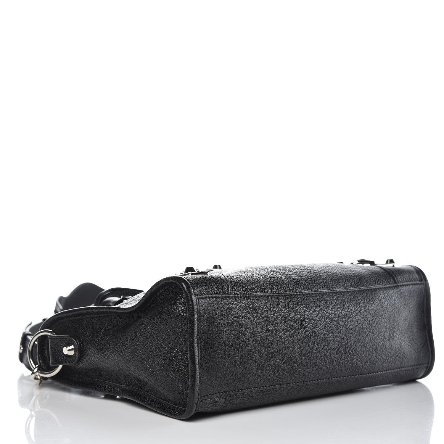 Balenciaga Chevre Silver Metallic Edge Hardware S City Black 4 of 9