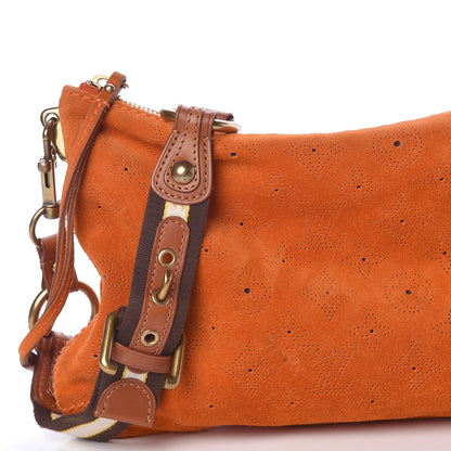 Louis Vuitton Suede Mahina Onatah MM Orange 7 of 11
