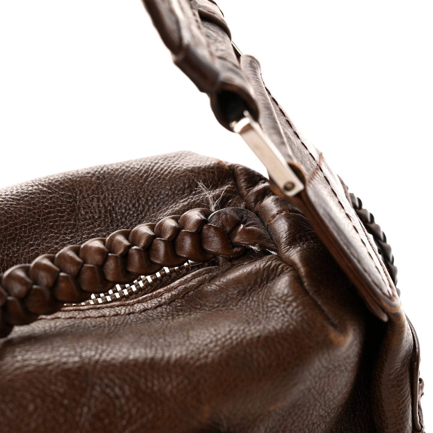 Calfskin Flight East West Bag Brown