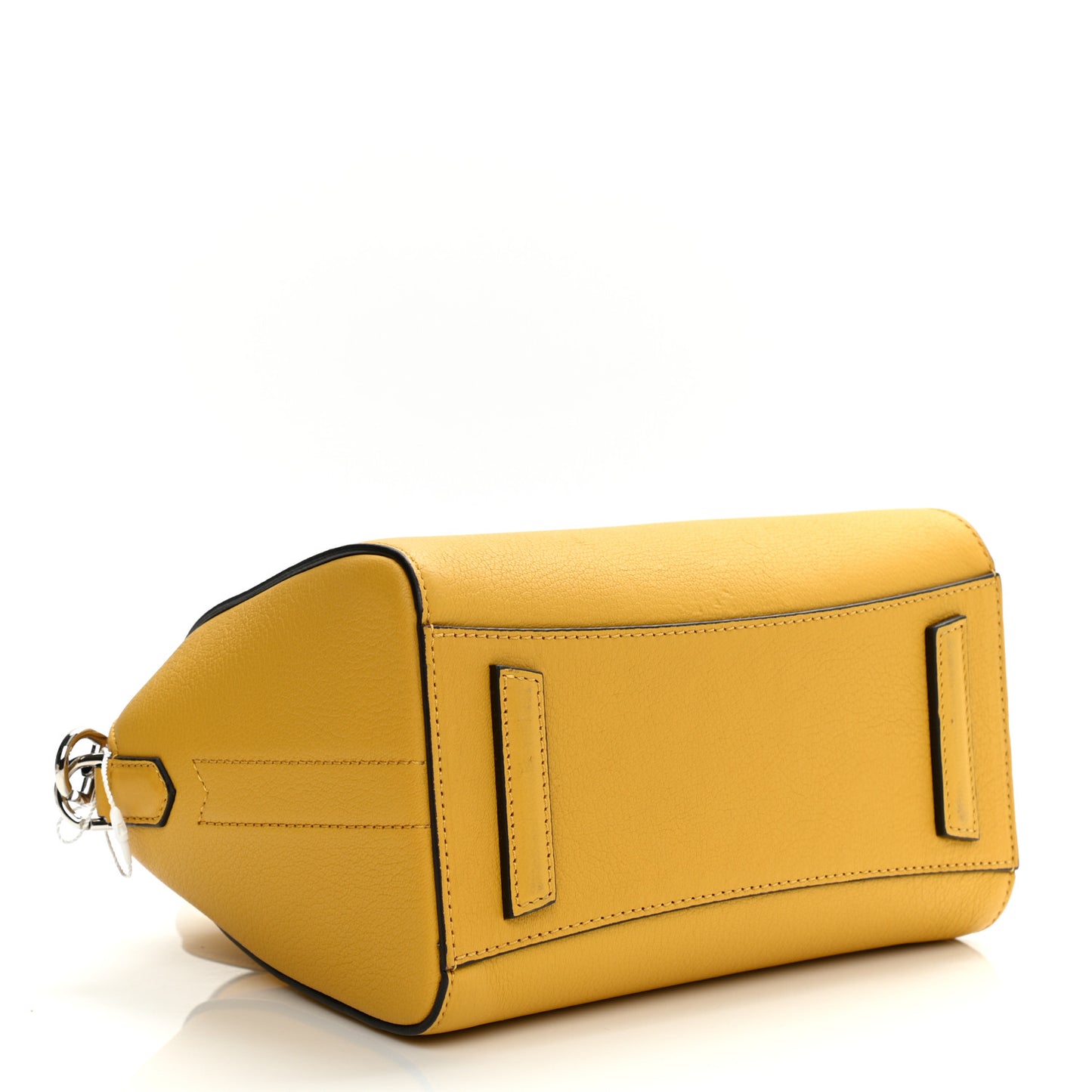 Sugar Goatskin Mini Antigona Dark Yellow