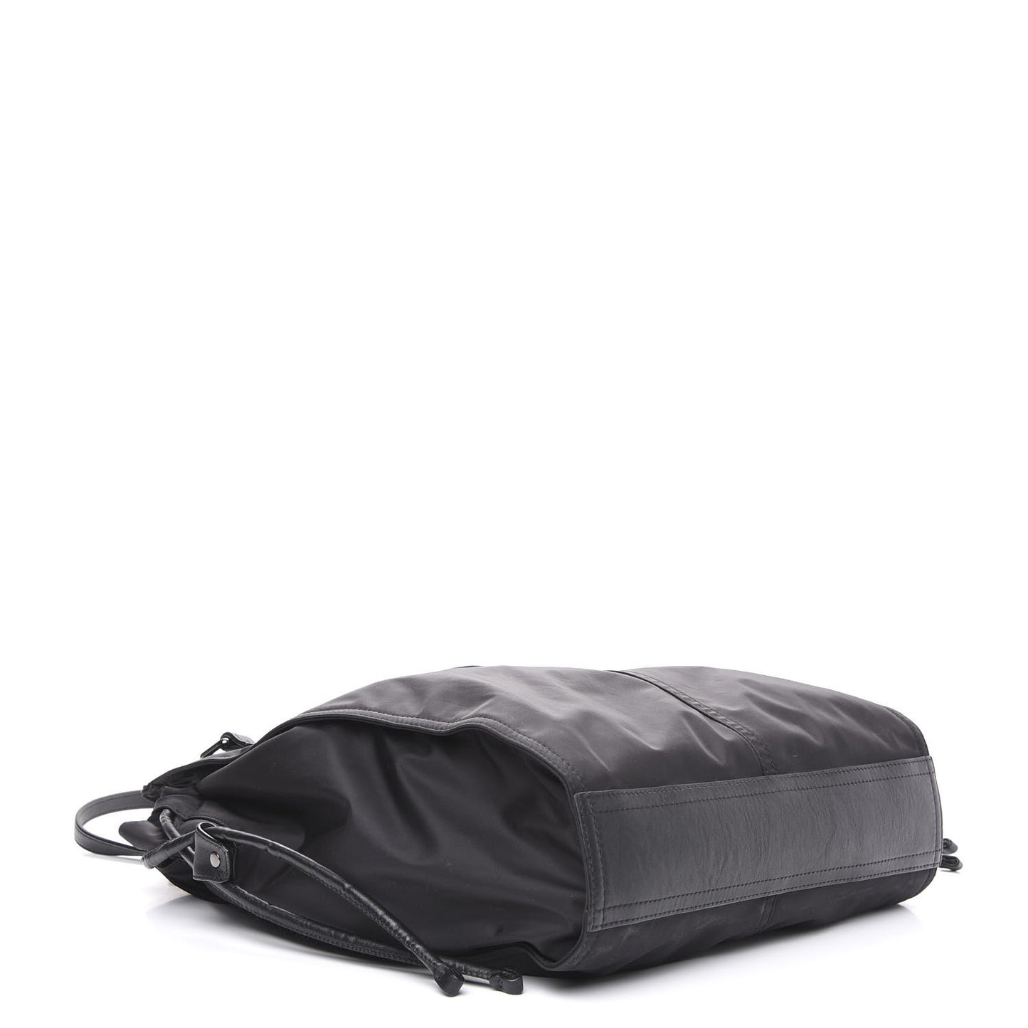 Nylon Small Buckleigh Packable Tote Black