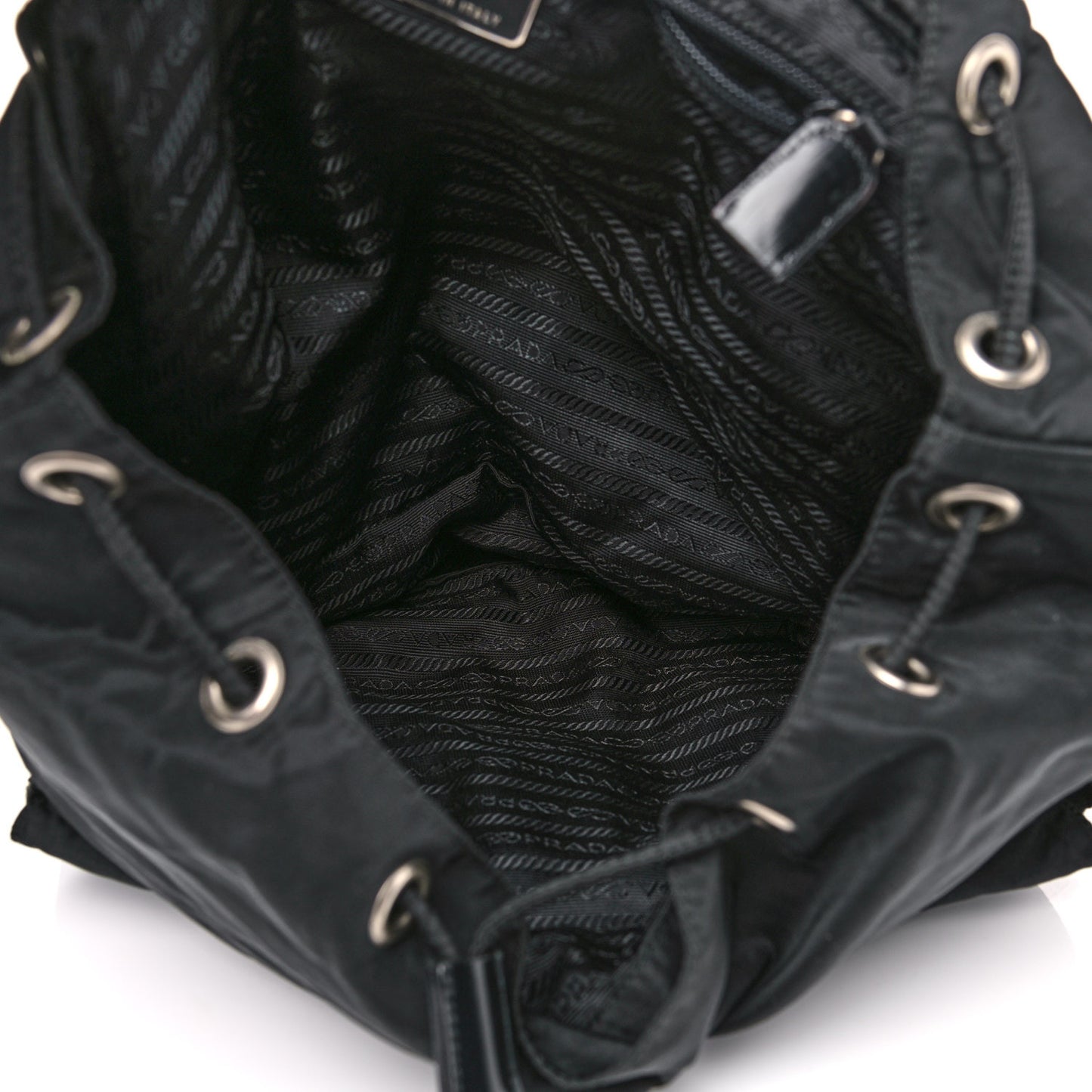 Tessuto Nylon Vela Small Backpack Black