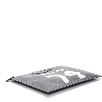 Givenchy Textured Coated Canvas Favelas Medium Antigona Pouch Black 4 of 9