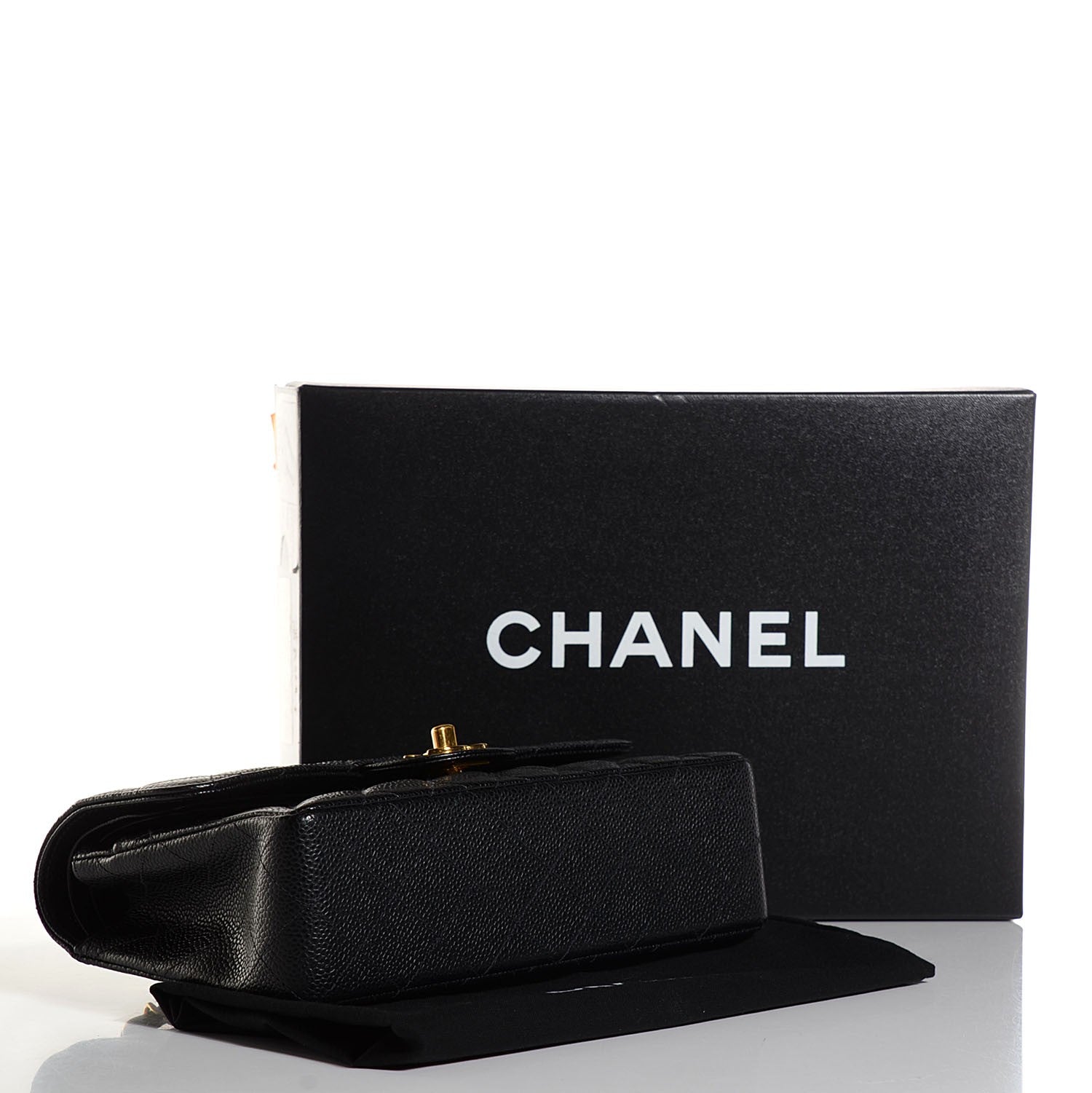 Chanel Caviar Quilted Small Double Flap Black 4 of 7