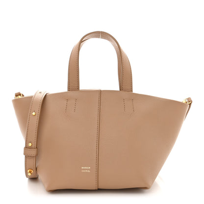 Mansur Gavriel Calfskin Mini Tulipano Bag Nocciola 1 of 10