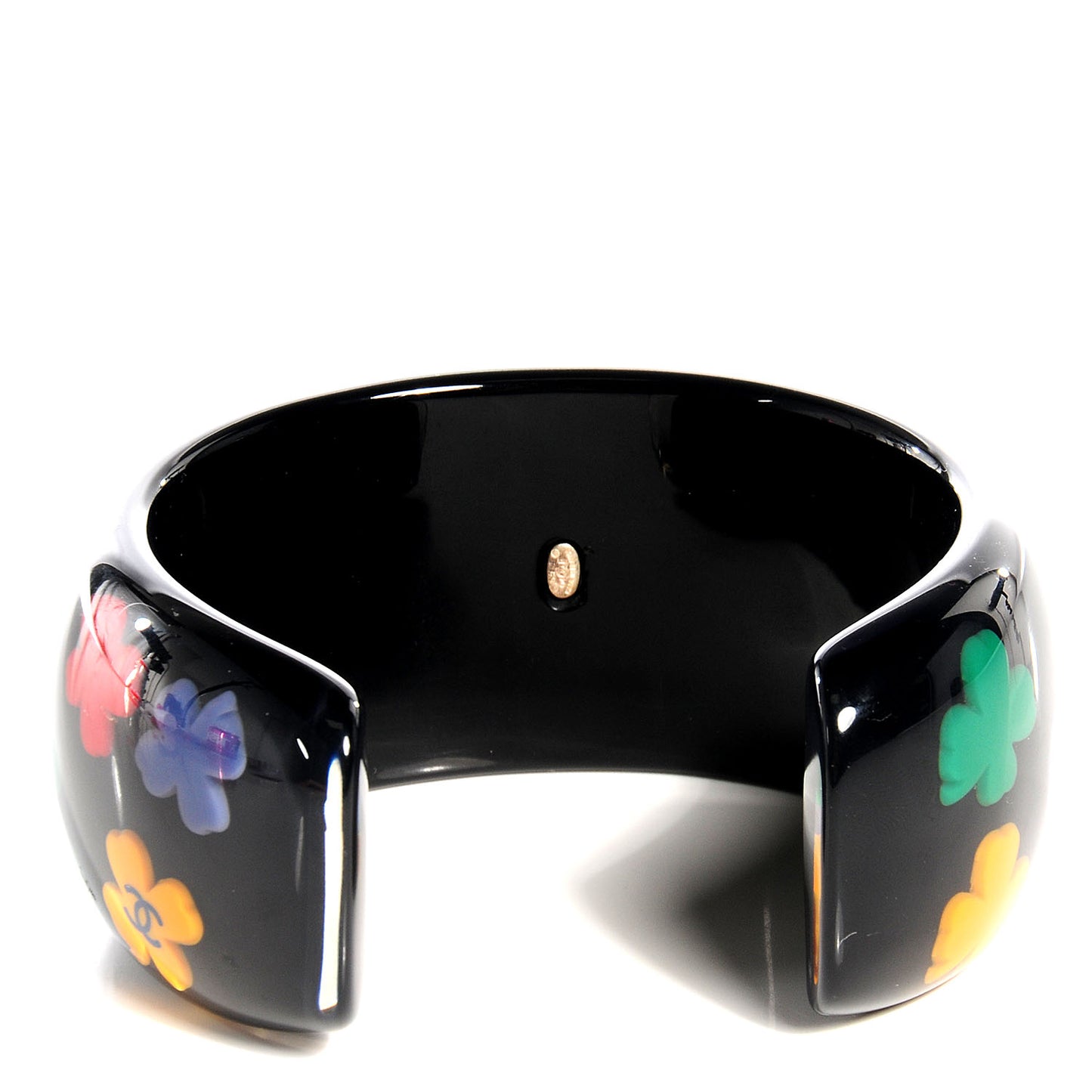 Resin Clover CC Cuff Black