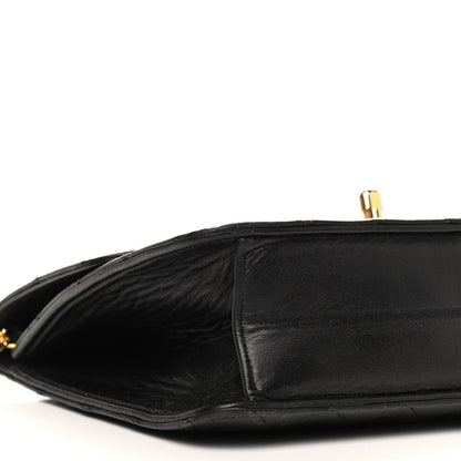 Chanel Lambskin Quilted Single Flap Black 10 of 11