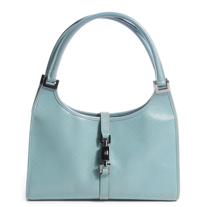 Gucci Leather Monogram Microguccissima Bardot Turquoise 1 of 7