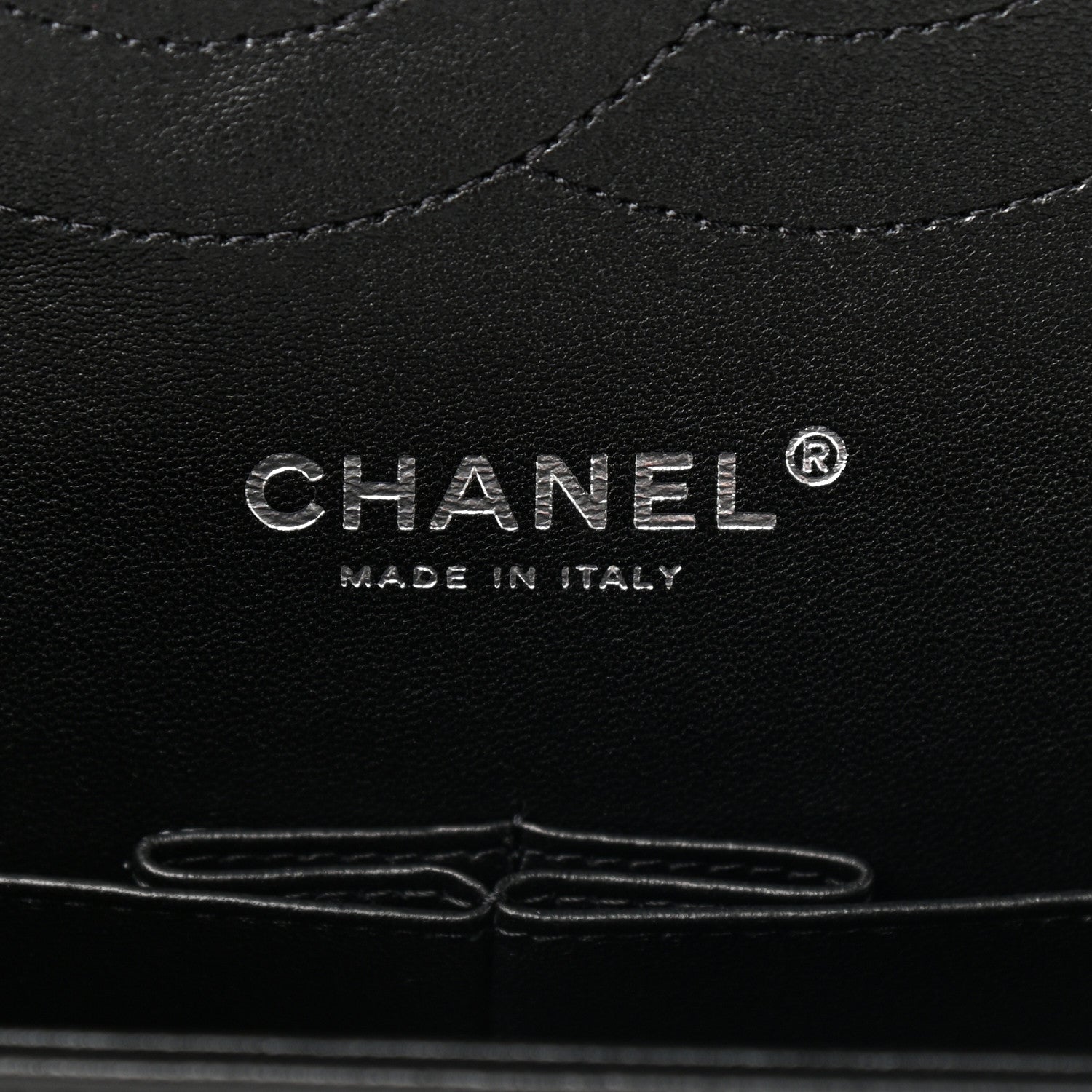 Chanel Lambskin Quilted Jumbo Double Flap So Black 8 of 11