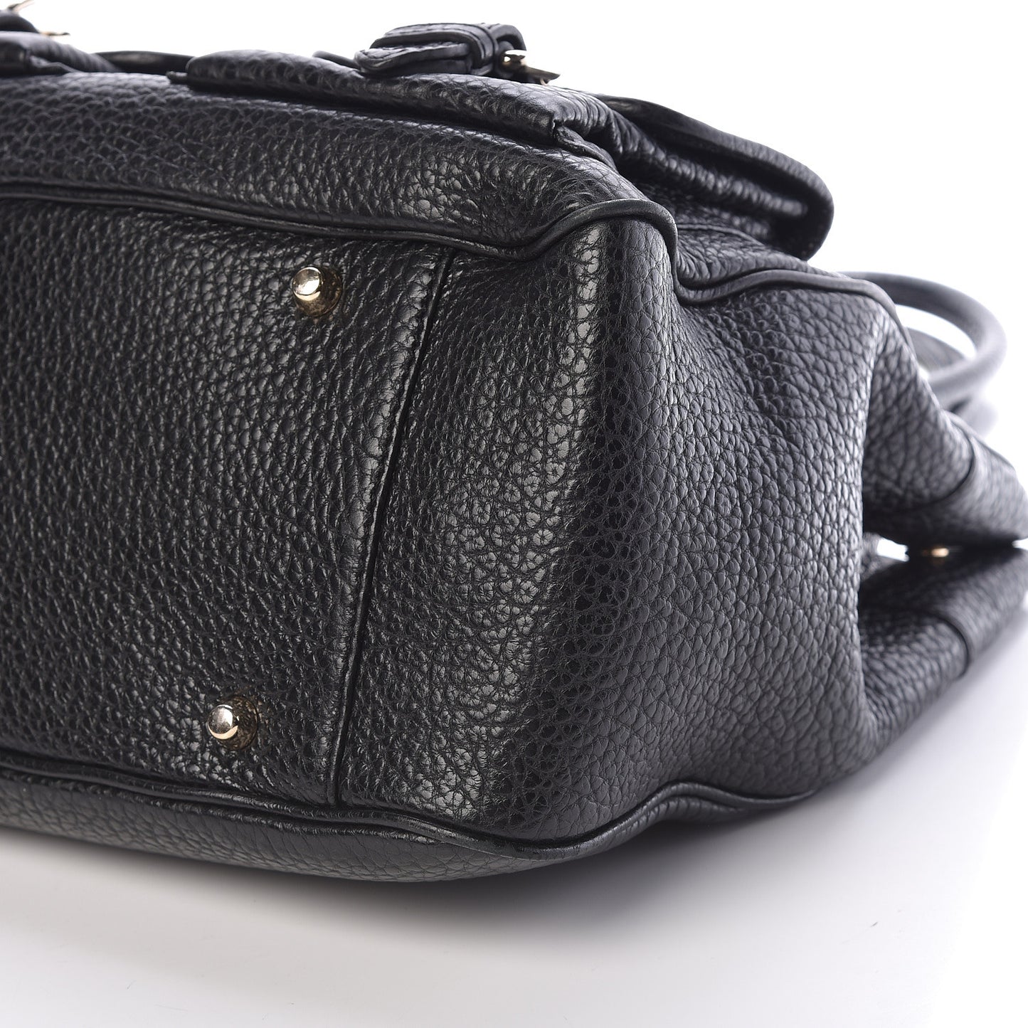 Heritage Grain Front Pocket Tote Black