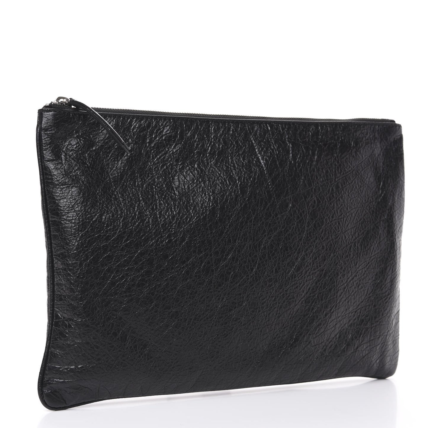 Lambskin Supermarket I Love Techno Pouch Black