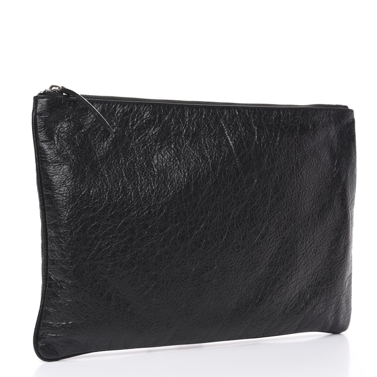 Balenciaga Lambskin Supermarket I Love Techno Pouch Black 2 of 7