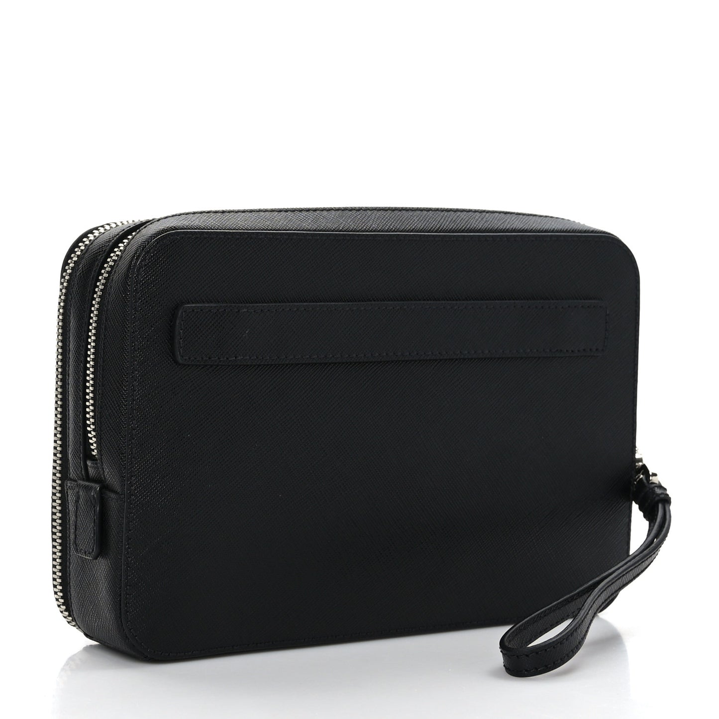 Saffiano Travel Pouch Black