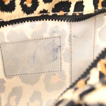 Marc Jacobs Cotton Canvas Leopard Print Mini The Traveler Tote Bag 11 of 11