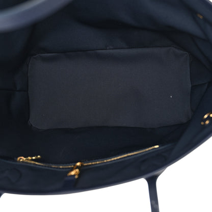 Louis Vuitton Monoglam Neverfull MM Blue 5 of 11