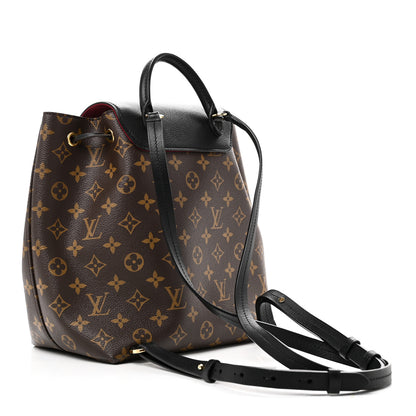 Louis Vuitton Monogram Montsouris PM Black 3 of 9