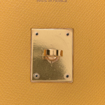 Hermes Epsom Birkin 35 Jaune Ambre 23 of 34