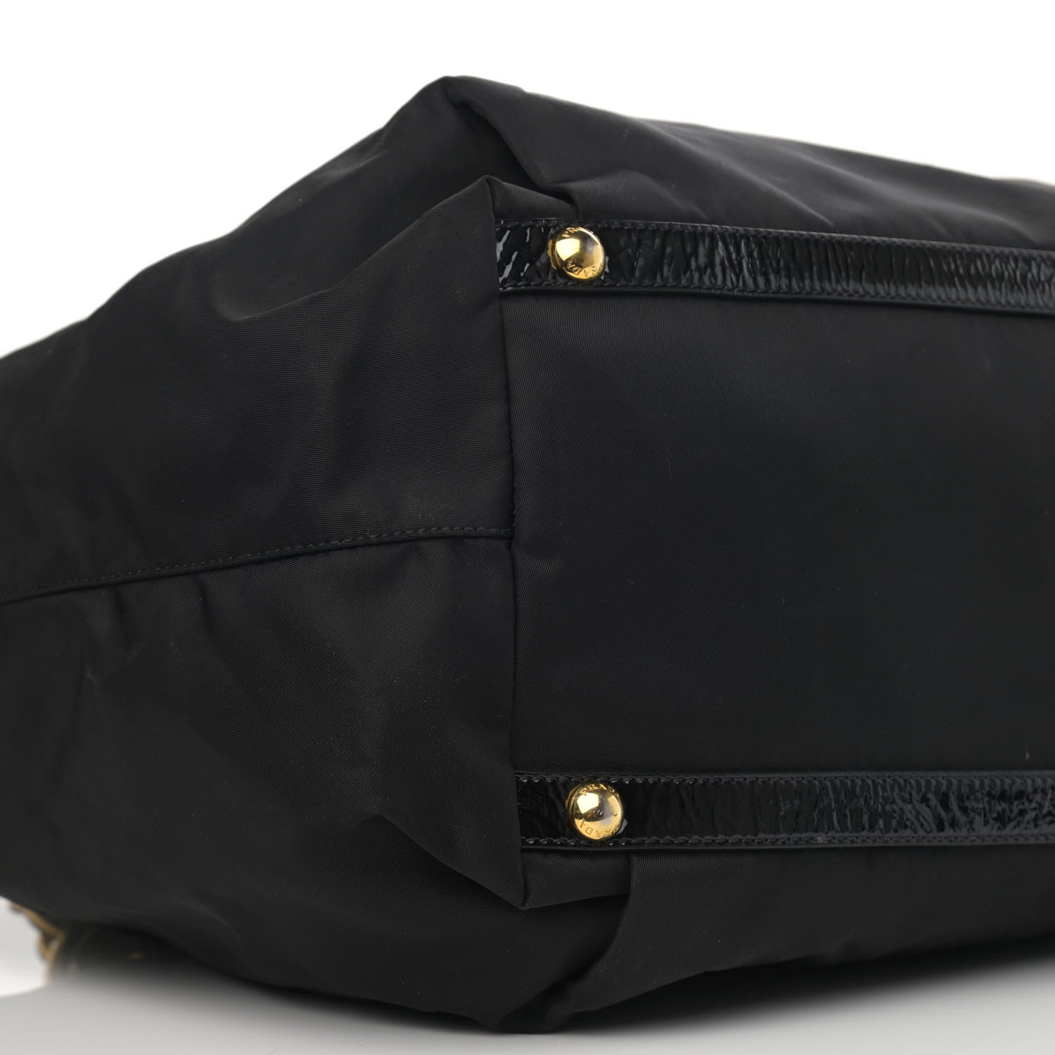 Prada Tessuto Nylon Chain Shoulder Bag Nero Black 8 of 12