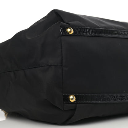 Prada Tessuto Nylon Chain Shoulder Bag Nero Black 8 of 12