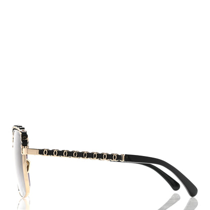 Chanel Metal Square Chain Sunglasses 71369 Grey 3 of 7
