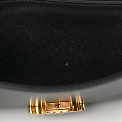 Celine Shiny Calfskin Medium Triomphe Black 12 of 16