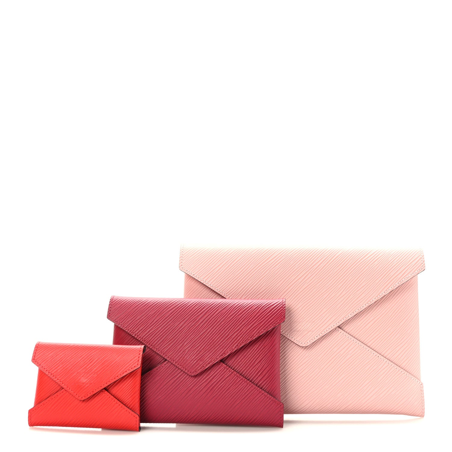Louis Vuitton Epi Kirigami Pochette Set Rose Ballerine Fuchsia Coquelicot 1 of 10