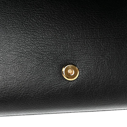 Saint Laurent Calfskin Monogram Large Belle De Jour Clutch Black 11 of 11