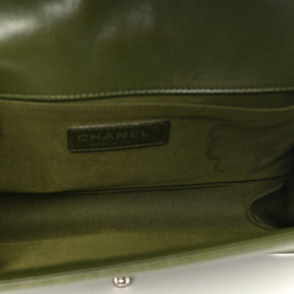 Chanel Lambskin Quilted Medium Boy Flap Green 6 of 11