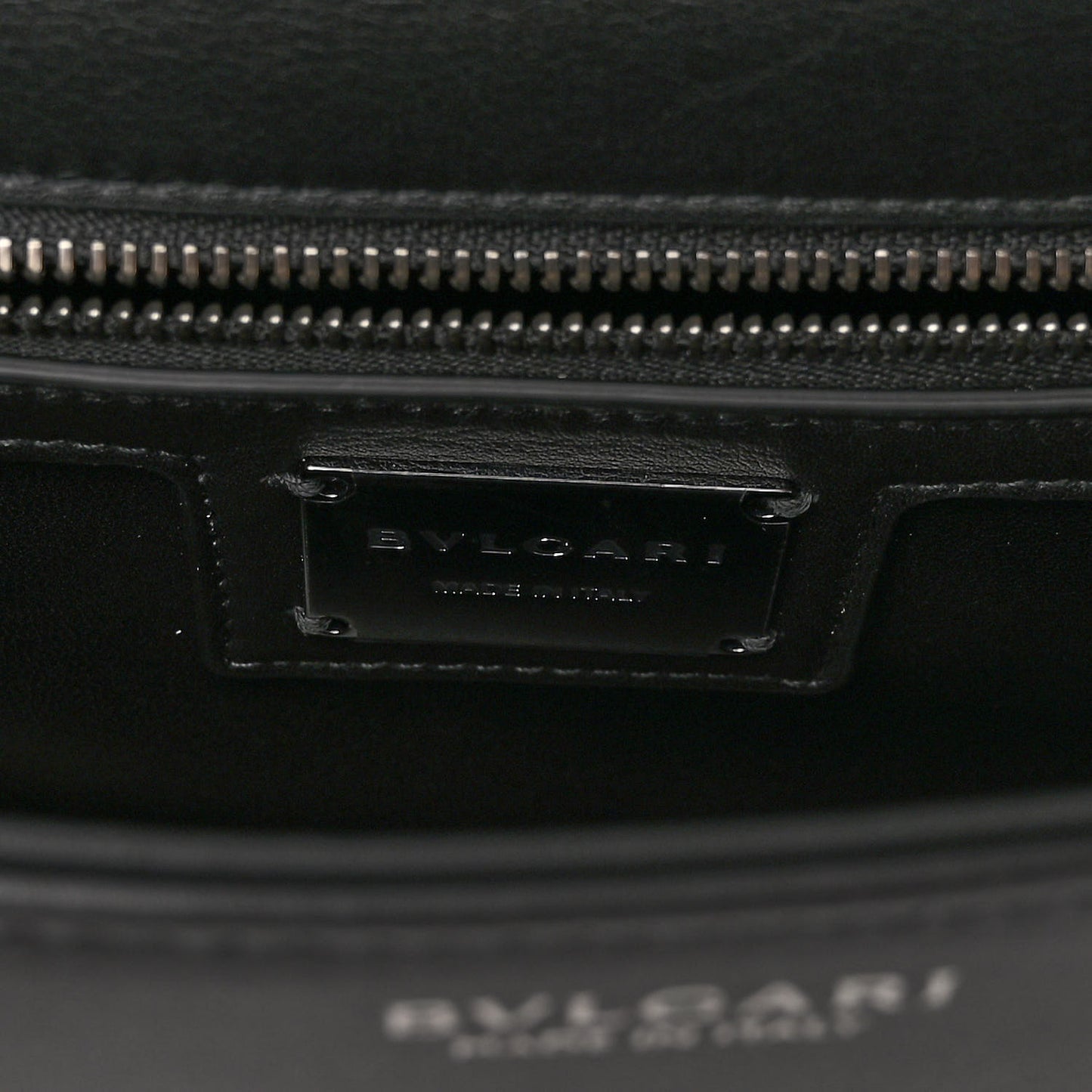 Calfskin Matelasse Serpenti Cabochon Crossbody Bag Black