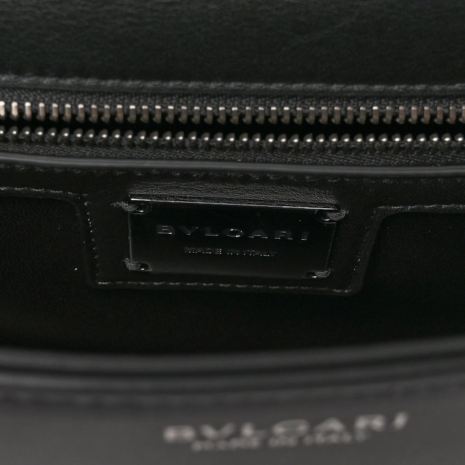 Bulgari Calfskin Matelasse Serpenti Cabochon Crossbody Bag Black 6 of 11