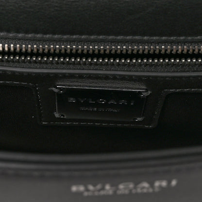Bulgari Calfskin Matelasse Serpenti Cabochon Crossbody Bag Black 6 of 11