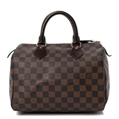 Louis Vuitton Damier Ebene Speedy 25 1 of 12