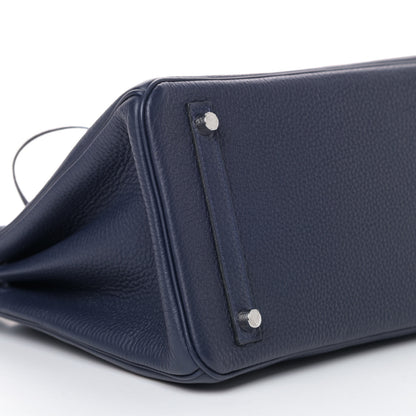 Hermes Togo Birkin 30 Bleu Nuit 7 of 8