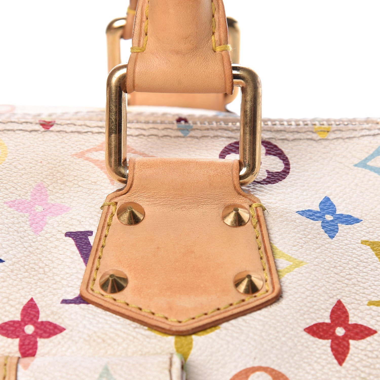 Louis Vuitton Monogram Multicolor Speedy 30 White 12 of 19