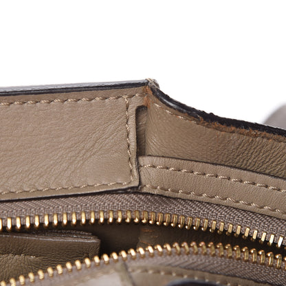 Celine Calfskin Suede Whipsnake Medium Trapeze Black Dune 12 of 29