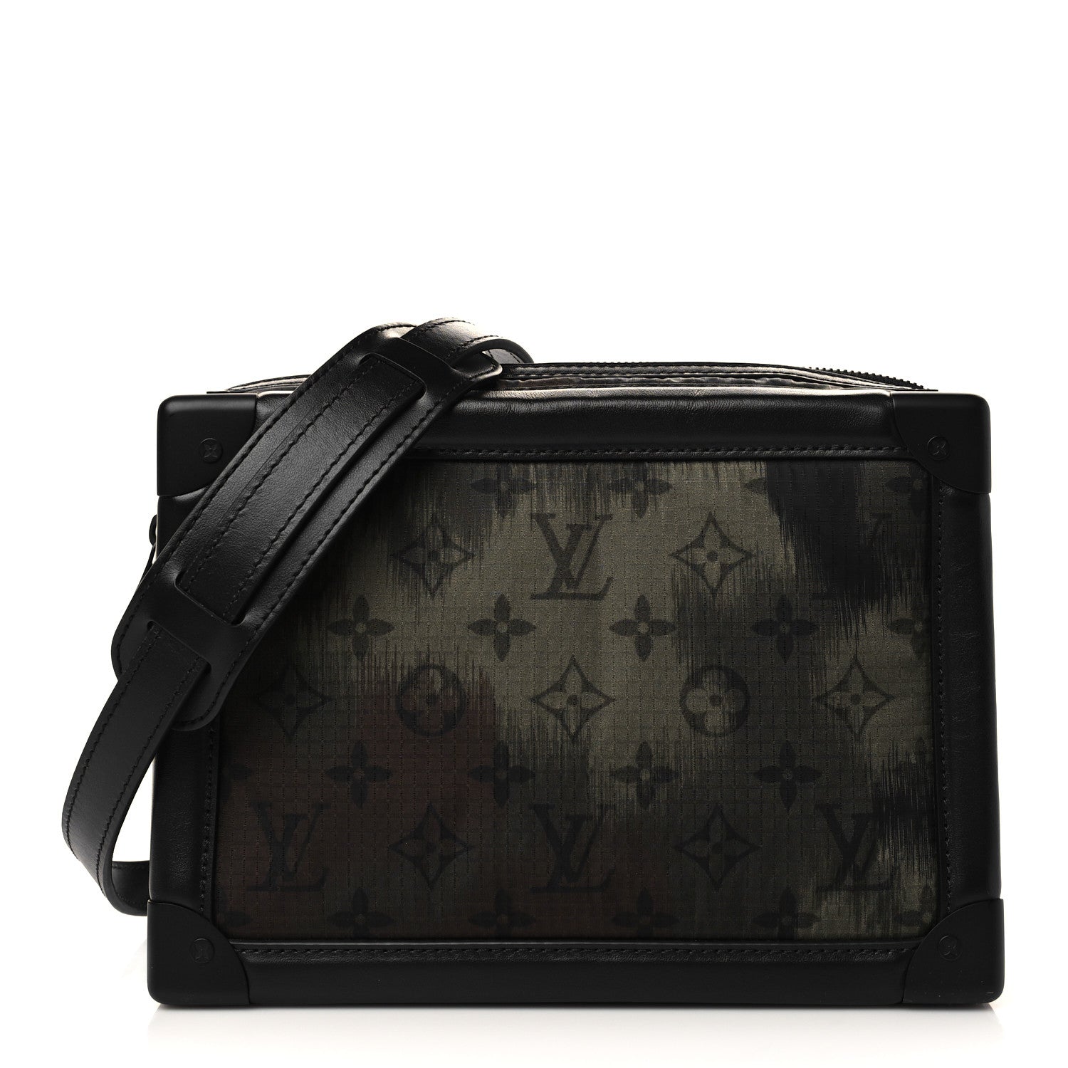 Louis Vuitton Nylon Monogram Camouflage Soft Trunk Green 1 of 5